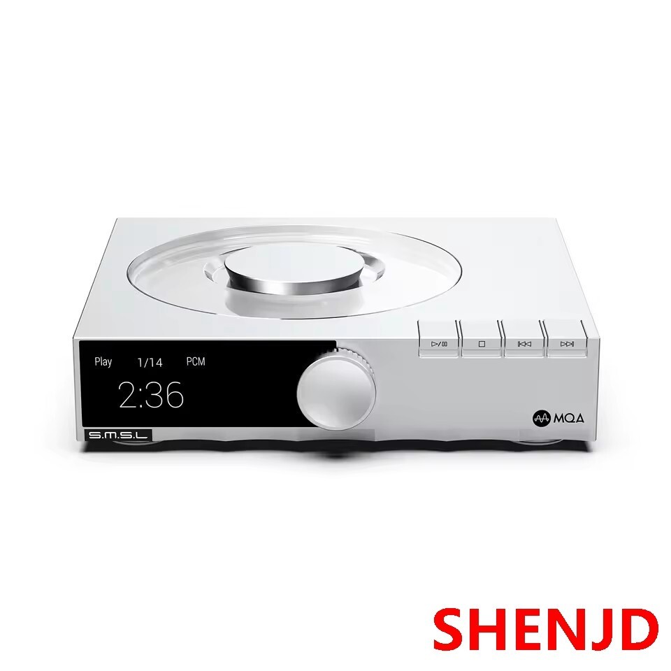 SMSL PL200T CD Player MQA-CD Digital Turntable Support Clock Input USB Interface