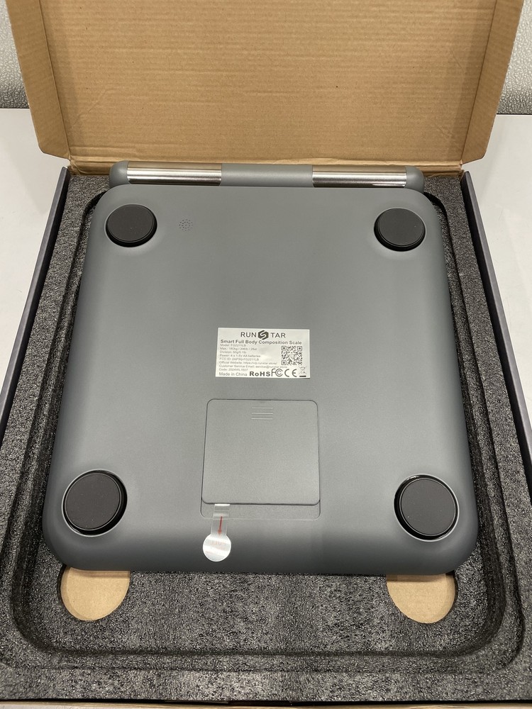 RunStar Smart Full Body Composition Scale, Grey FG2211LB