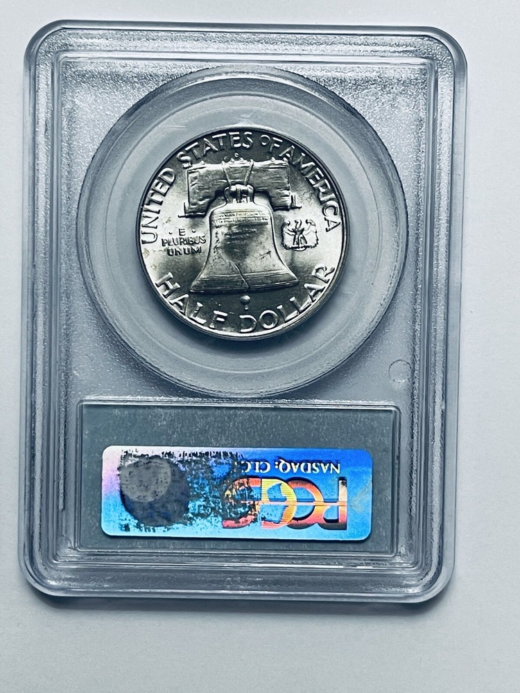 1954-D Franklin Silver Half Dollar PCGS MS64
