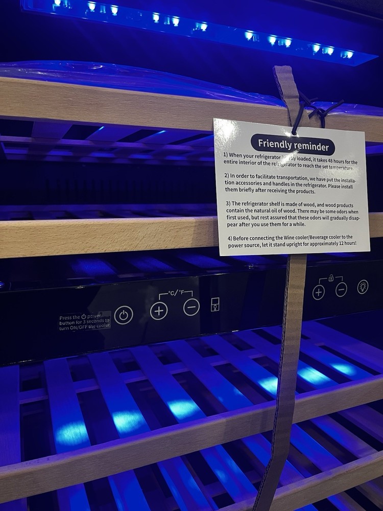 Bodega Wine Cooler Model CWC-150B-B