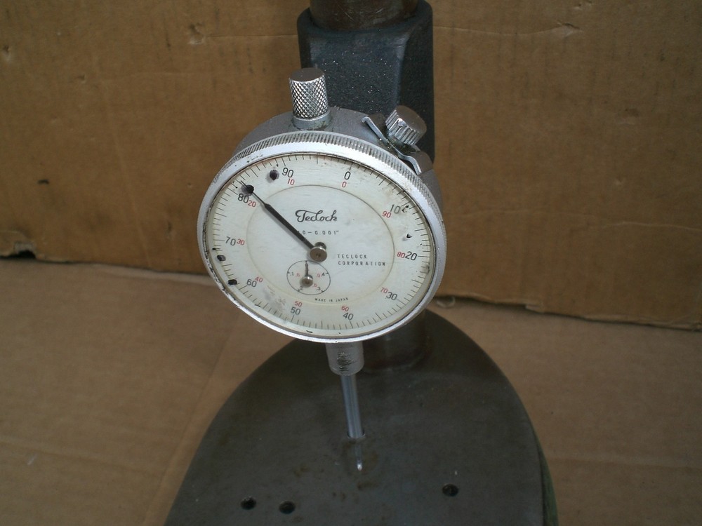 Vintage Federal Comparator stand with indicator