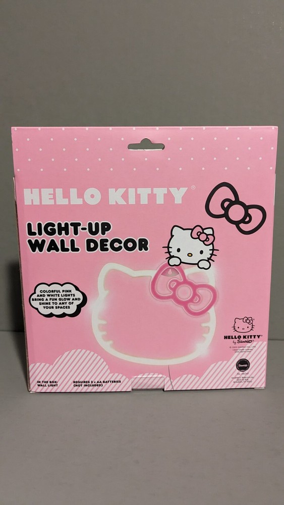 Hello Kitty - Pink & White - Neon LED Light - USB Powered