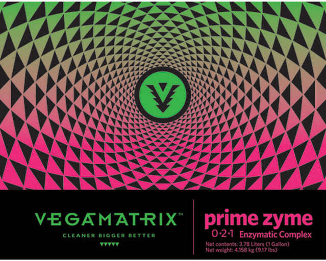 Vegamatrix Prime Zyme (1 Quart, 1 Gallon) Veganic Nutrient Enzymes