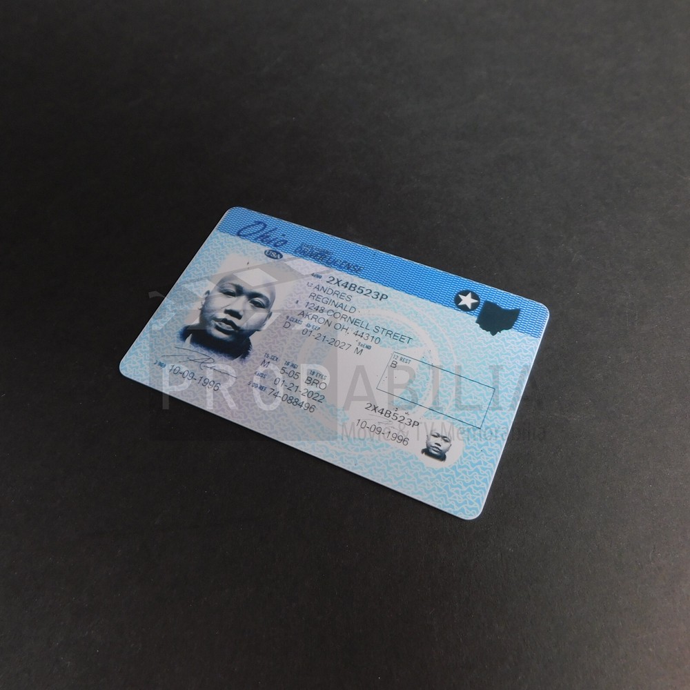 REGINALD THE VAMPIRE Reginald's Drivers License Original Prop (0001-963)