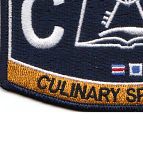 CS Administration Deck Rating Culinary Specialist Patch