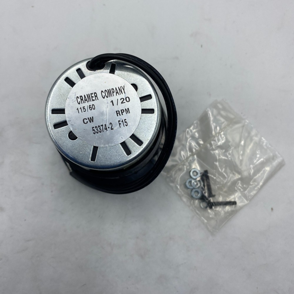 Cramer 6X137 Elapsed Time Indicator Hours 115VAC 60Hz 5 Digit Electromechanical