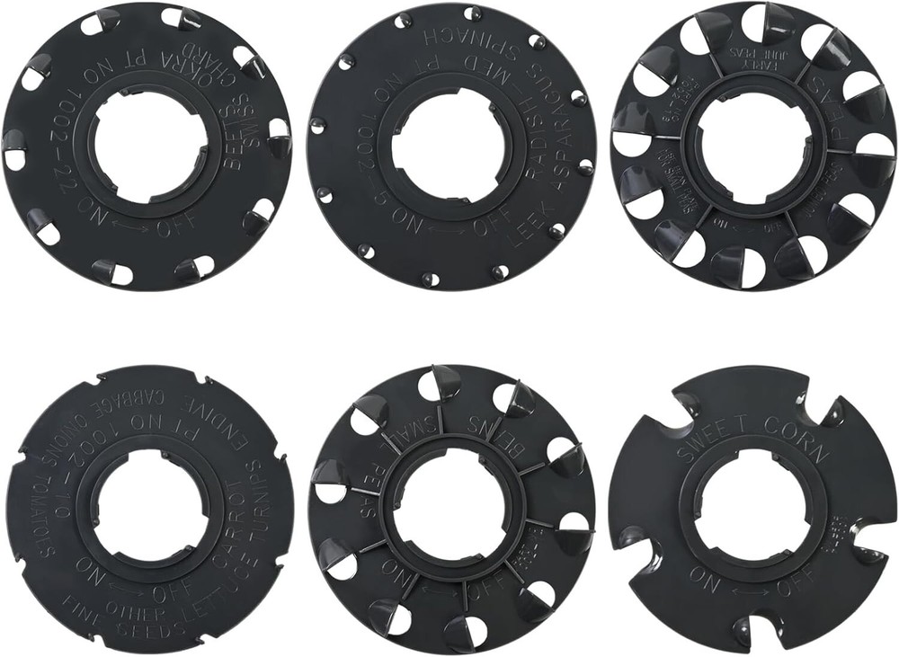 6-Pack - EarthWay 60009 Standard Seed Plates