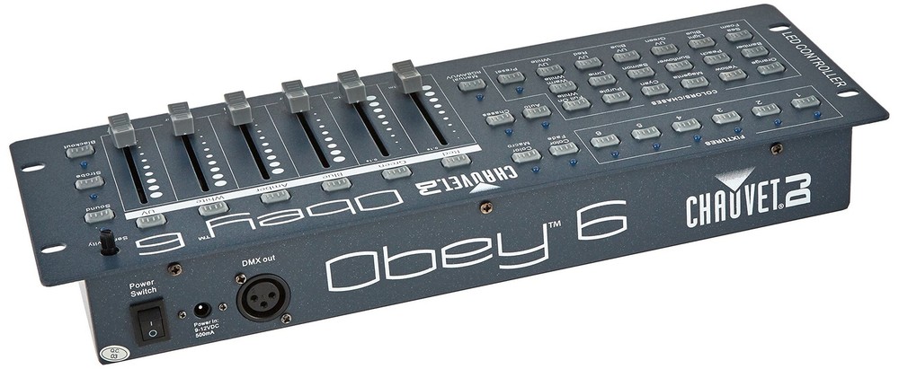 Obey 6 Universal DMX-512 Compact Stage Light Controller