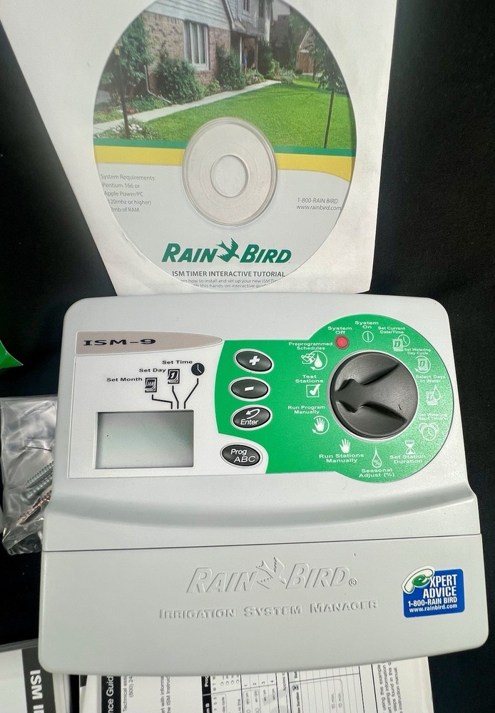 Rain Bird ISM-9 , 9-Zone Indoor Timer Irrigation Sprinkler Controller System