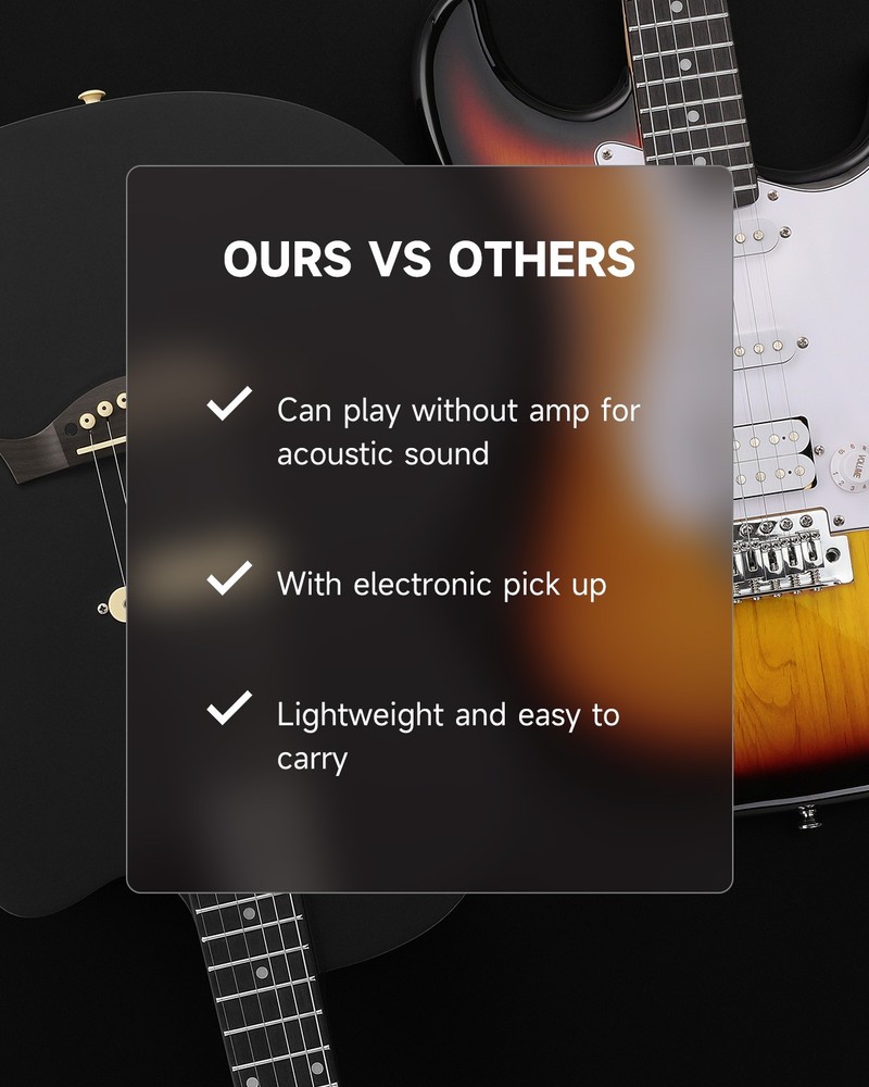 Moukey BCC-100 Acoustic Electric Guitars