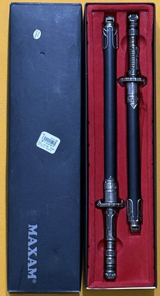Maxam SKSW Mini Swords With Display Stand