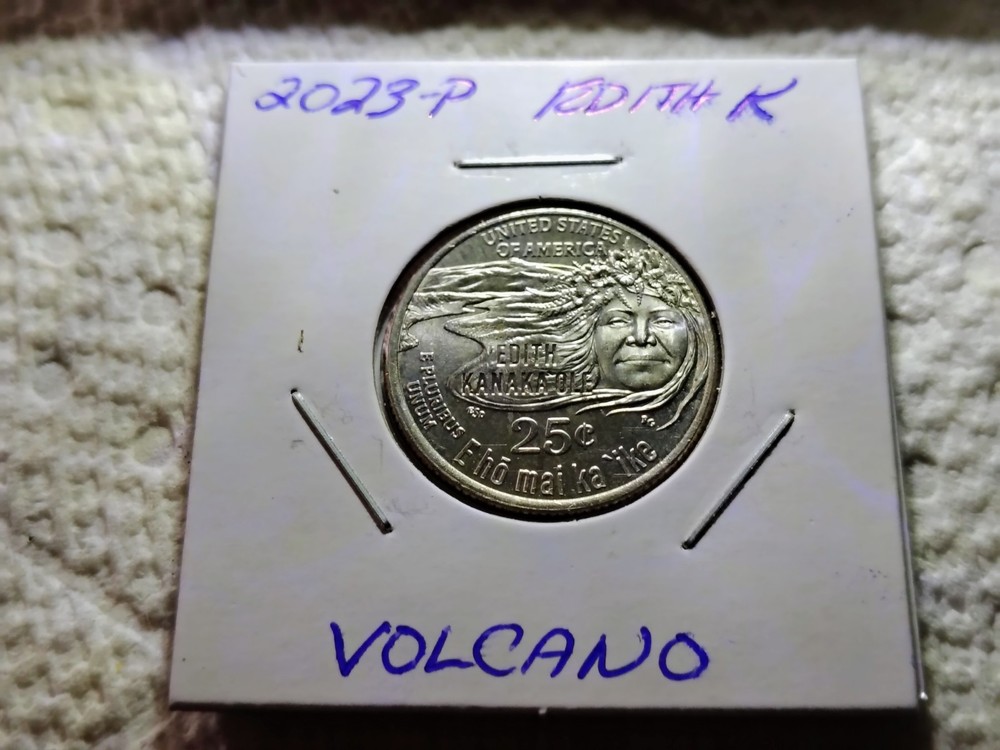 2023 p edith kanakaole quarter Volcano Error