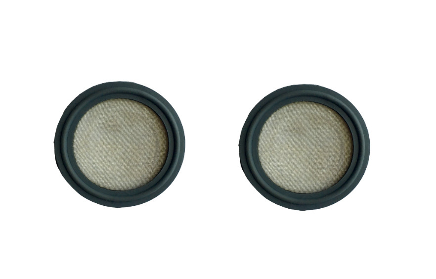 1.5" Tri Clamp 100 Mesh Screen Viton Gasket Closed Loop Extractor 2 Pack