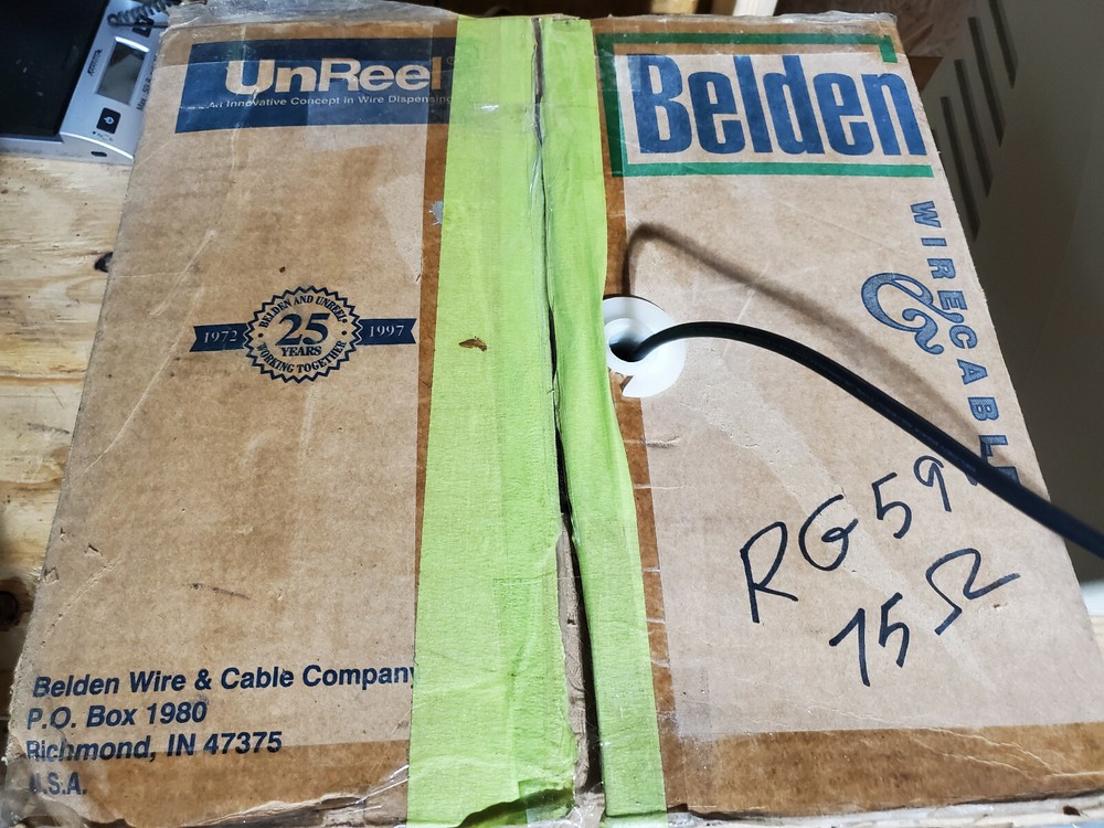 Belden RG-59/u Coaxial Cable (1FT Per)