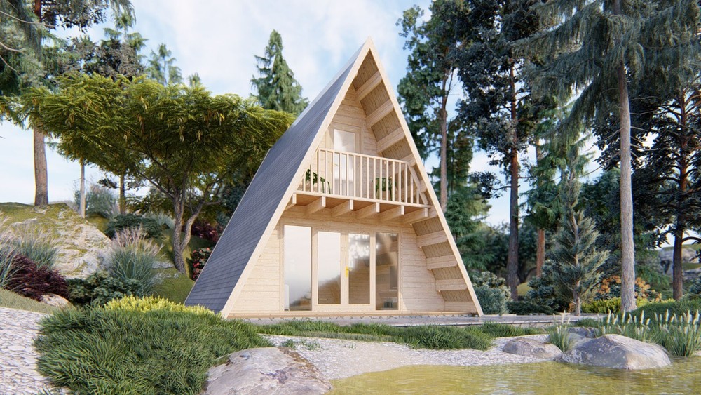 A-Frame Moose 19 ft. x 23 ft. A frame building