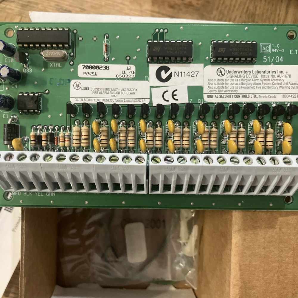 Pc4215 16 Zone Op Main Board