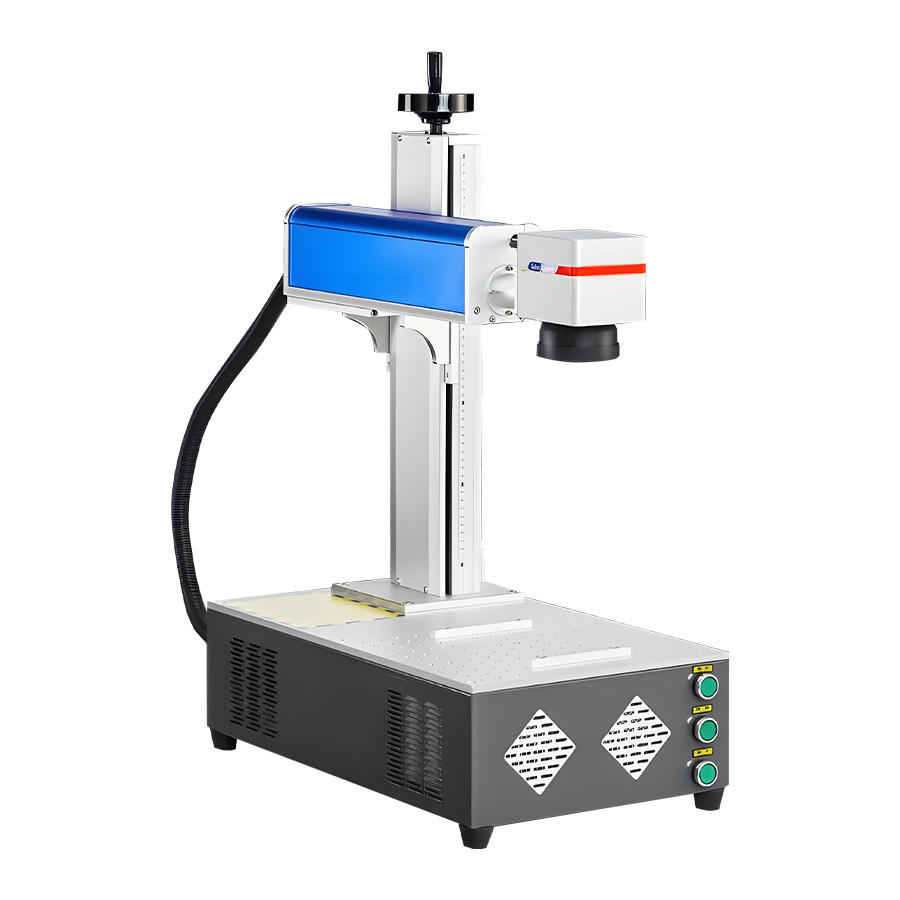 30W laser marking machine, metal engraving nameplate coding machine