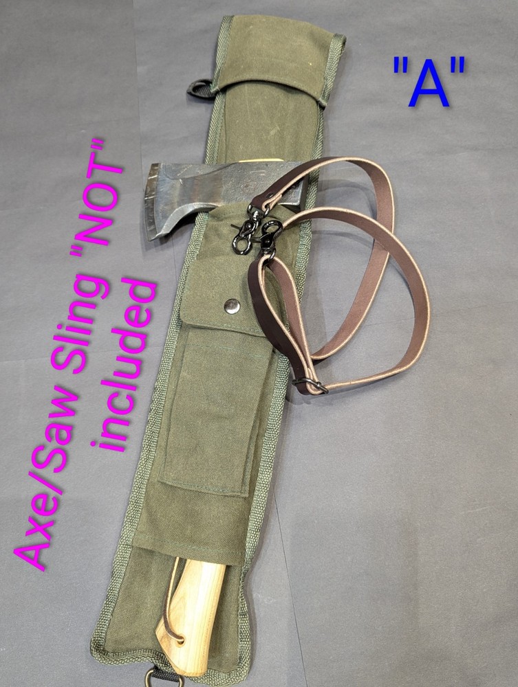 Axe/Saw/Hatchet Sling Handmade Leather Replacement Strap "Only" Read Description