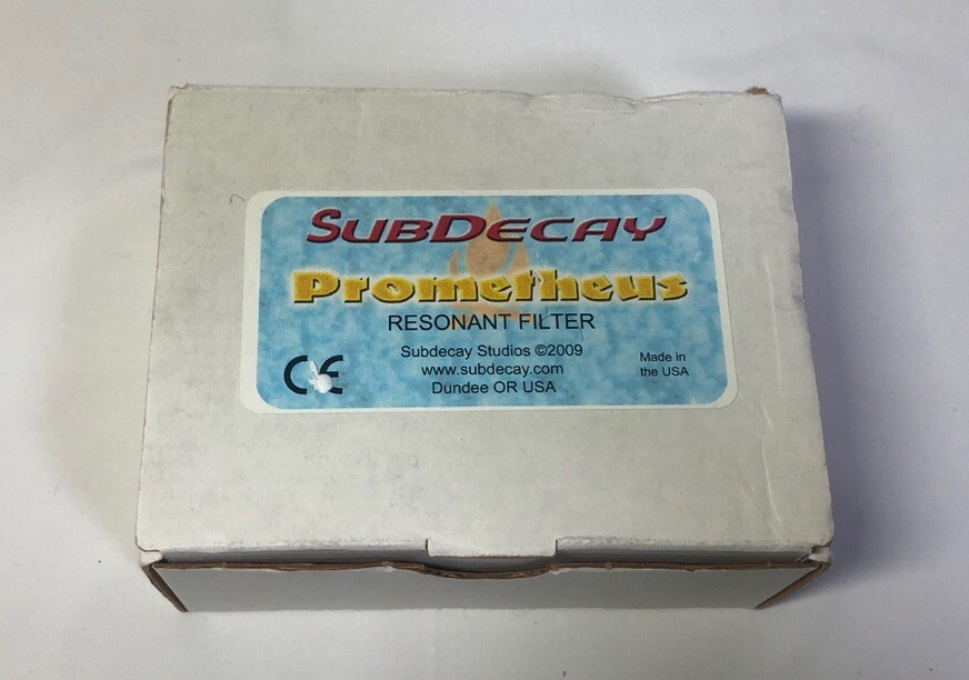 Subdecay Prometheus Resonant Filter