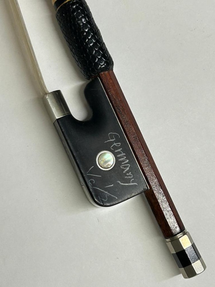 Old Antique Cello Bow 1/2 Germany Pernambuco