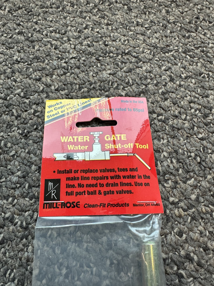 Mill Ross Water Gate shut-off tool (3/4") 77005