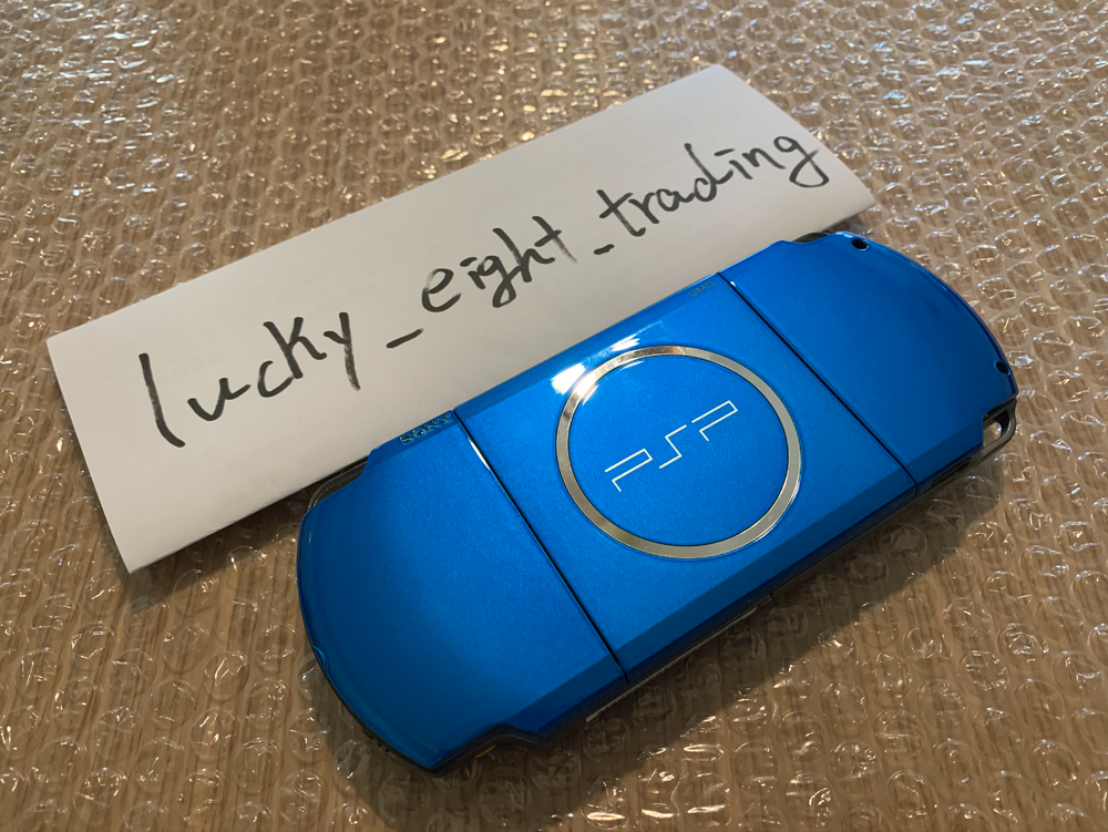 PSP 3000 Vibrant Blue VB Console Charger Battery [CC]