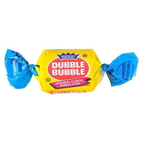 DUBLE BUBBLE TWIST WRAPPED BUBBLE GUM `2Lb Bulk