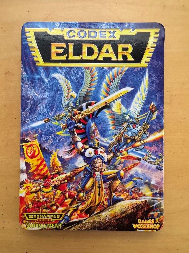 Eldar - Warhammer Second Edition Codex Coaster - New - Official Licensed