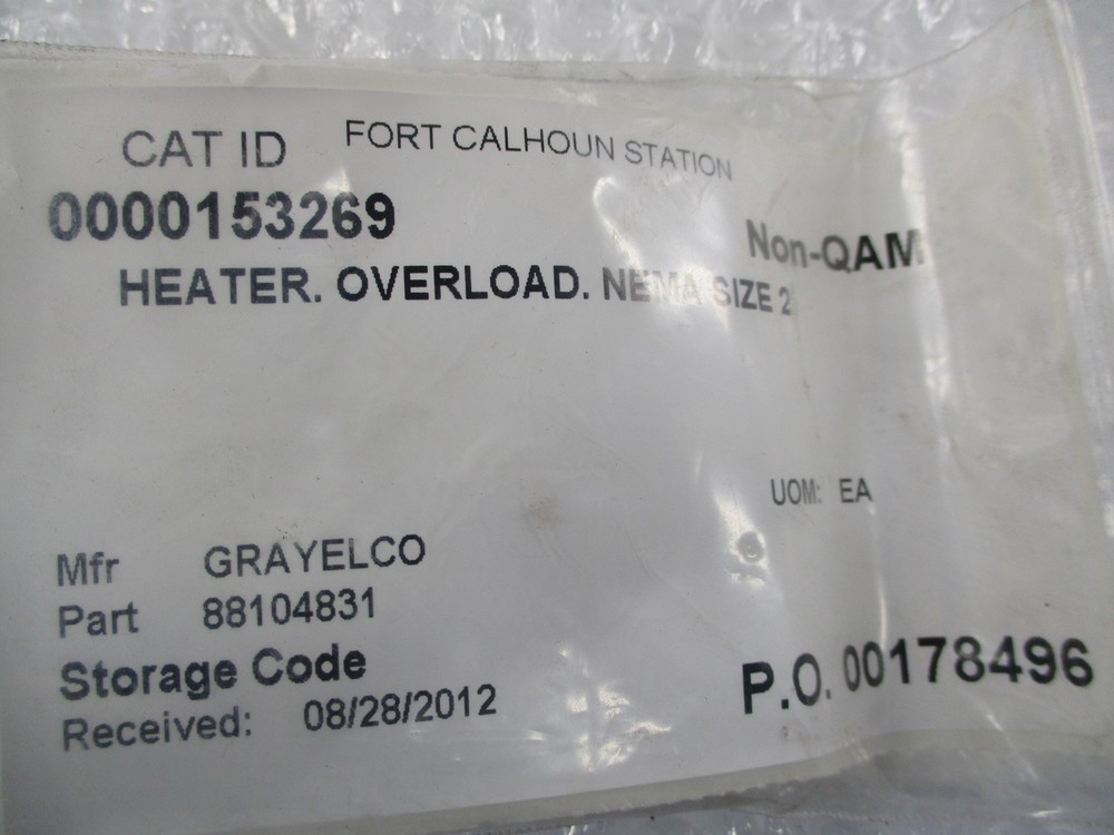 INDUSTRIAL SPARE 88104831 HEATER NSNP