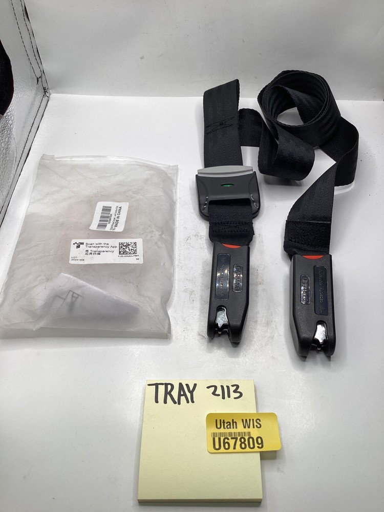 Dirawor Baby Seat Car Fixing Straps Latch Interface Black