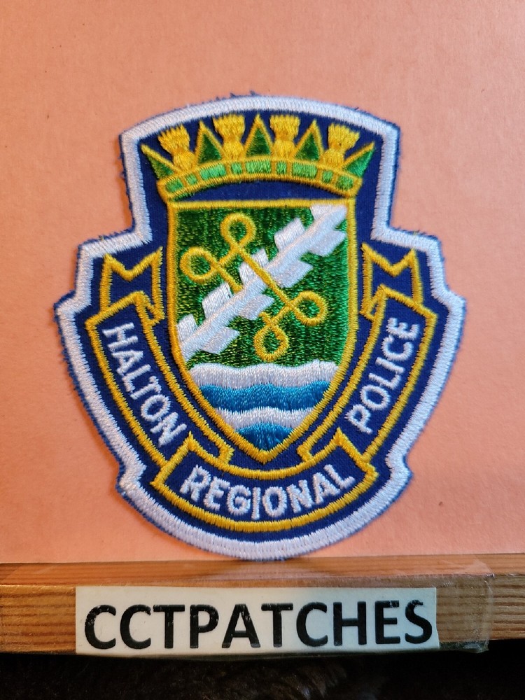 HALTON REGIONAL, CANADA POLICE DEPARTMENT SHOULDER PATCH