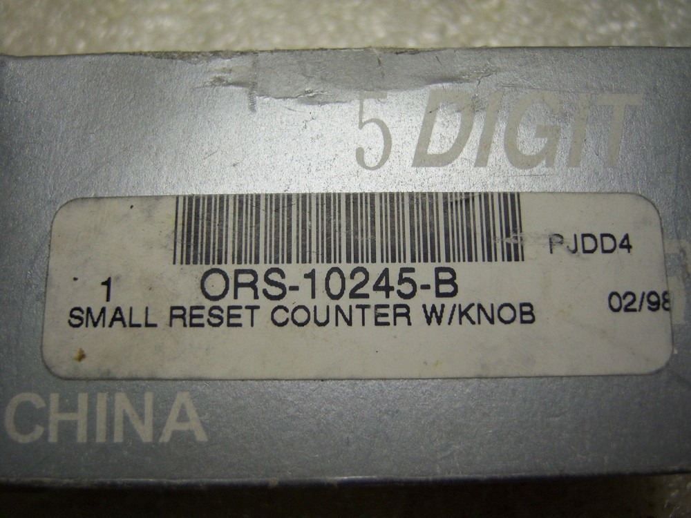 5 Digit Counter w/ reset ORS-10245-B