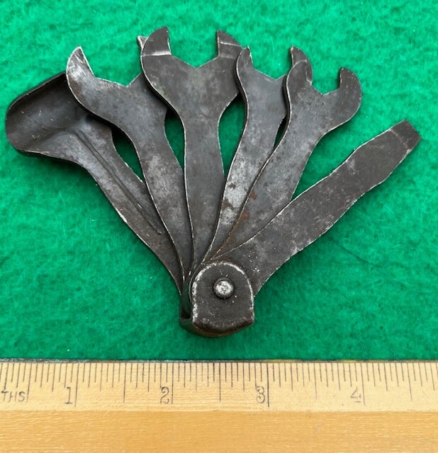 Vintage 5 Piece Spanner Set