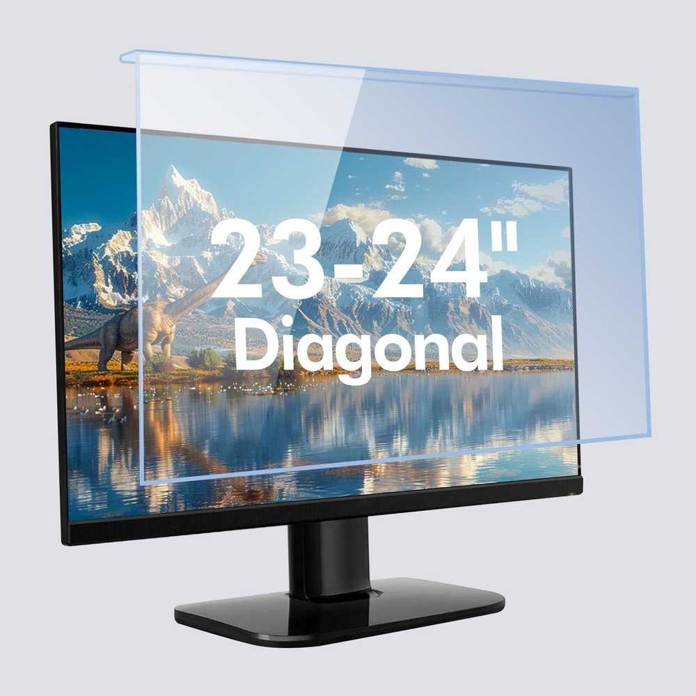 23-24 Inch Blue Light Filter for Computer Monitor, Computer Screen Blue Light...
