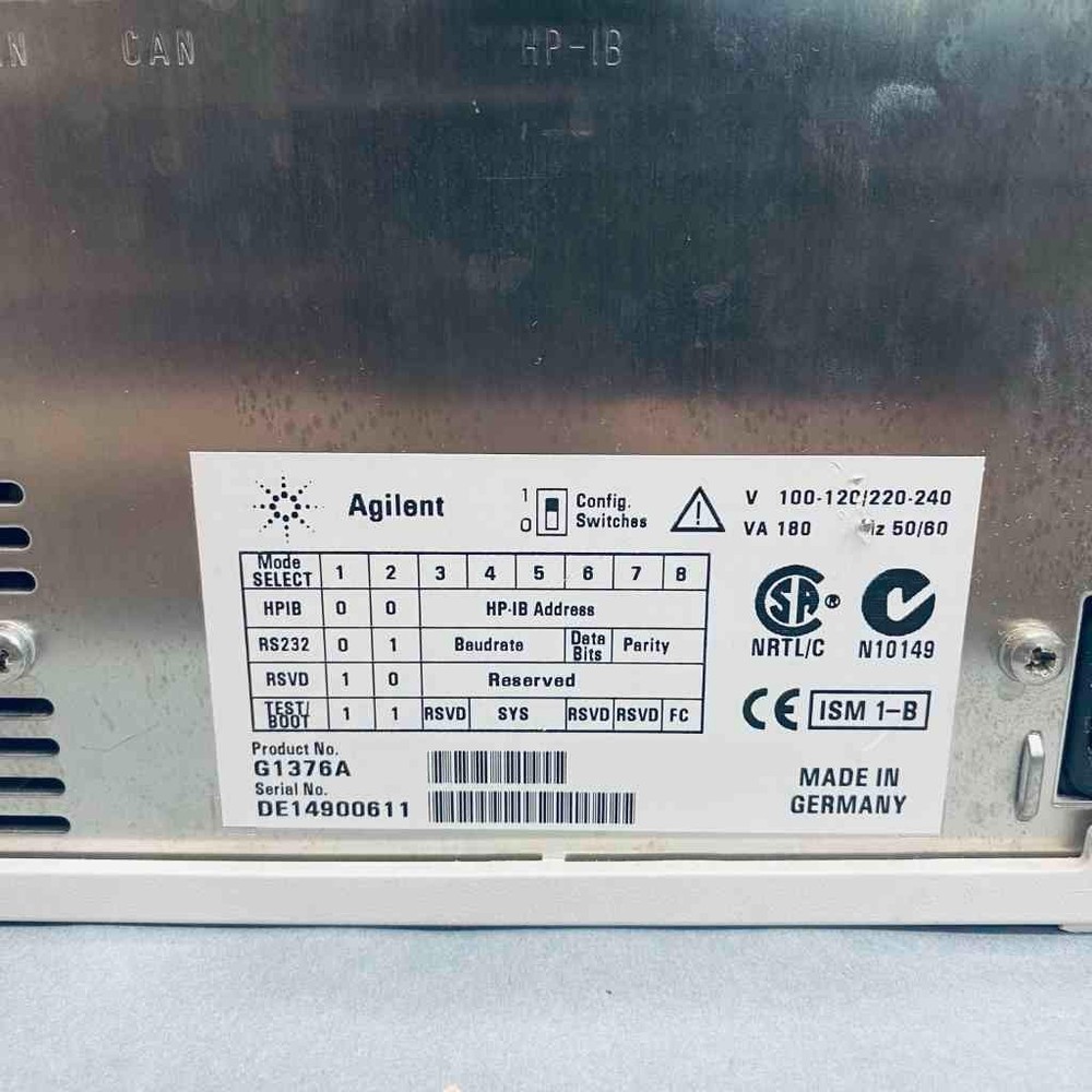 Agilent Capillary LC Pump 1100 Series