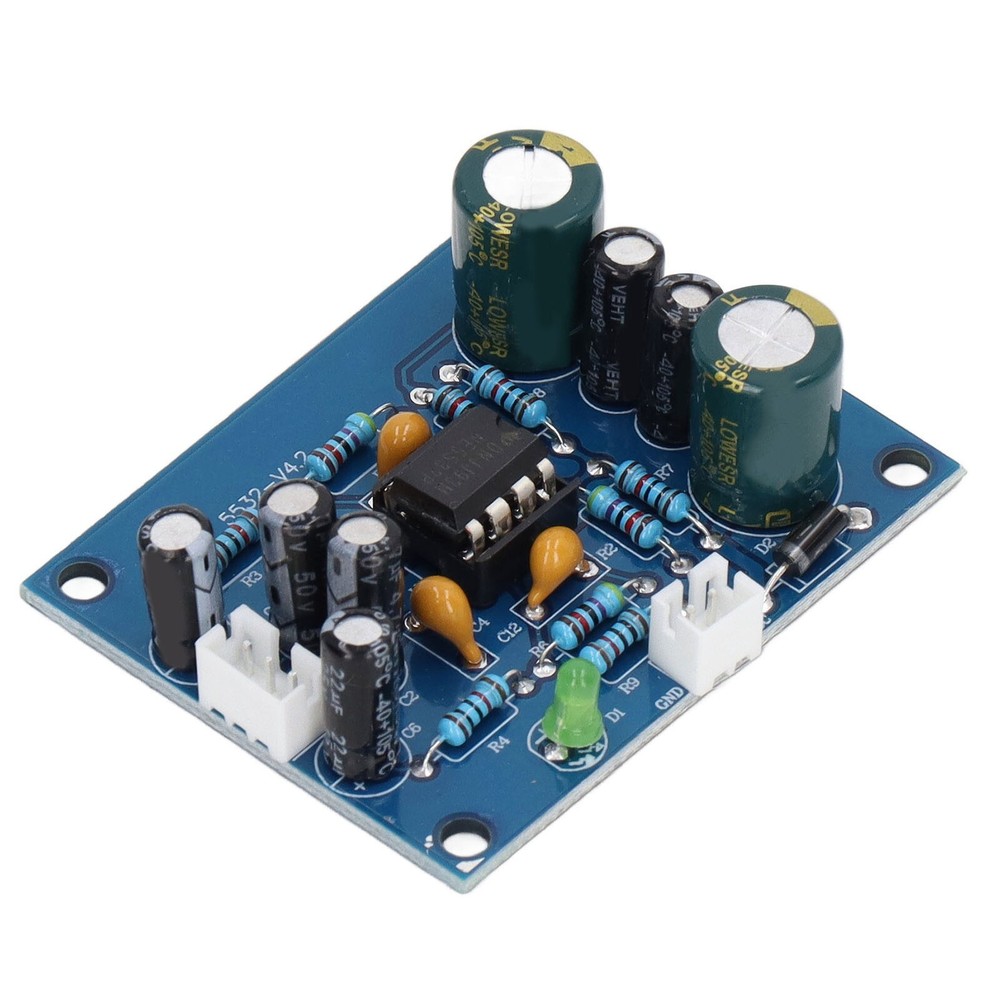Preamp Module Audio Preamplifier Board NE5532 Chip Accessory Part