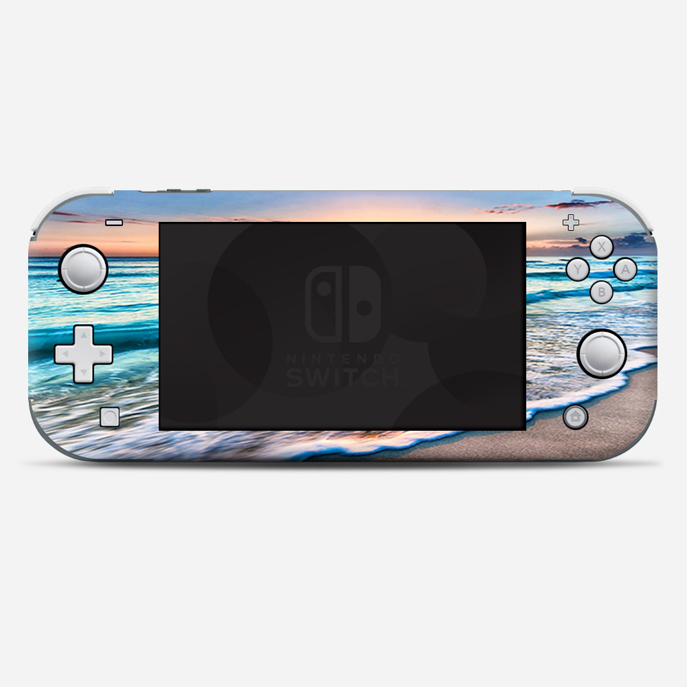Skins Decals wrap for Nintendo Switch Lite - sunset on beach