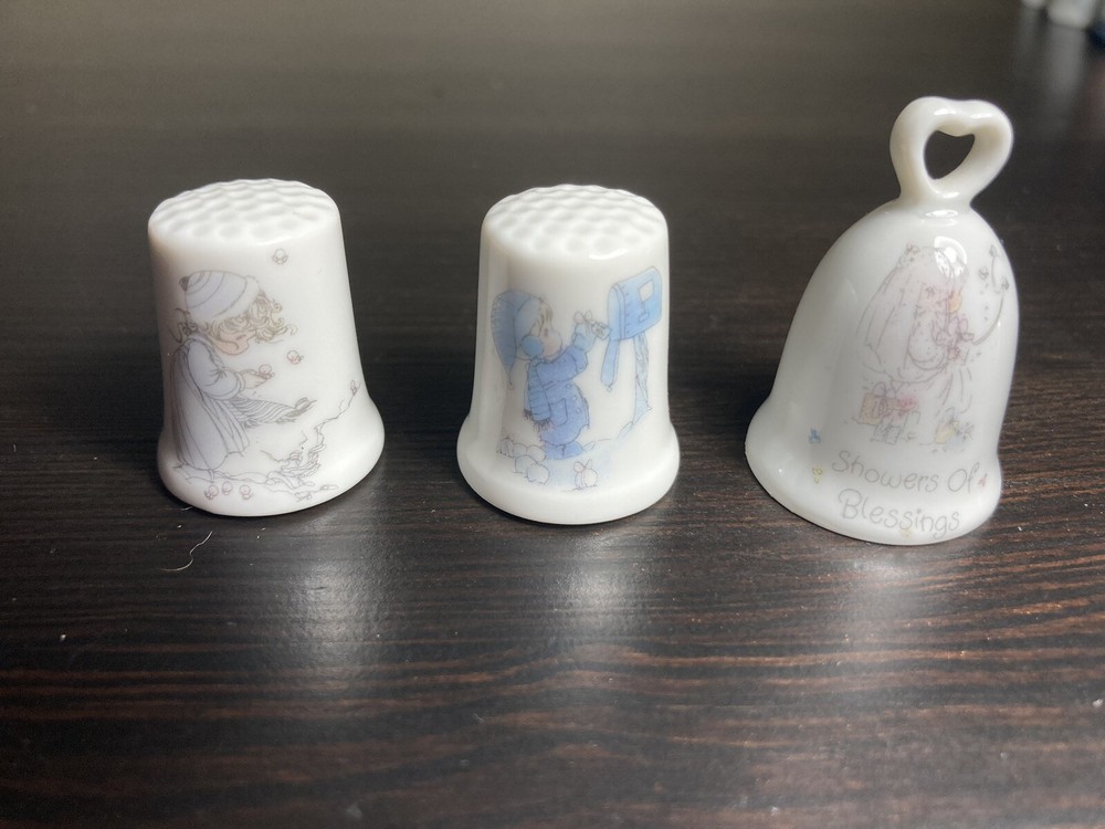 Three S. Butcher Thimbles 1989-1990