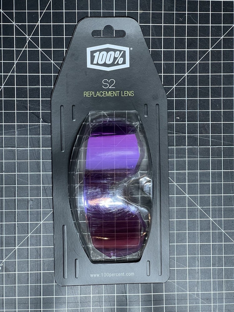 100% S2 Replacement lens (Purple)