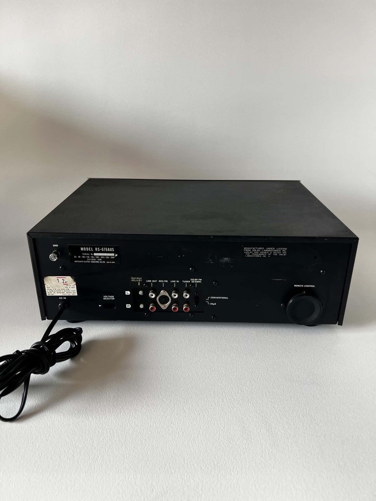 Technics RS-676AUS Stereo Cassette Deck (READ DESCRIPTION)