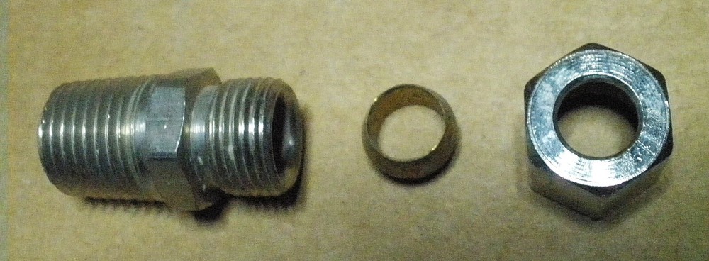Keating 17555 OEM Fitting, Compression, Chromed