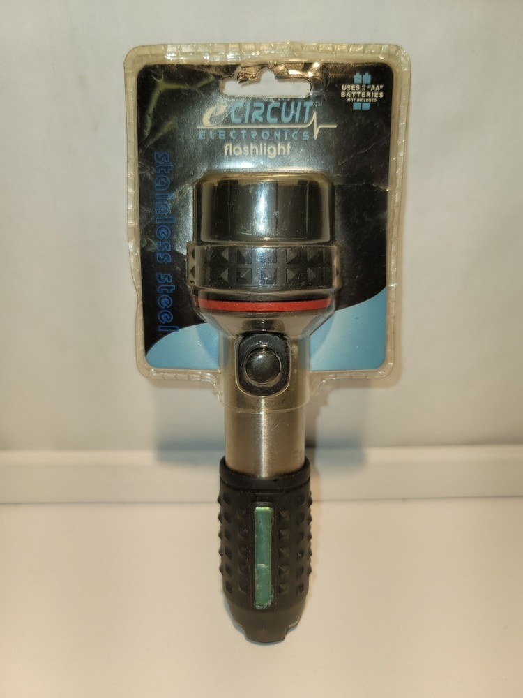 E Circuit Electronics Flashlight Stainless Steel