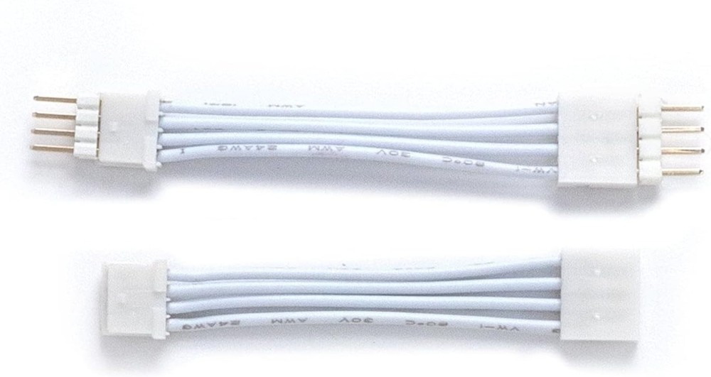 Controller to 4-Pin Adapter for Philips Hue Gradient Lightstrip 2 Pack, White