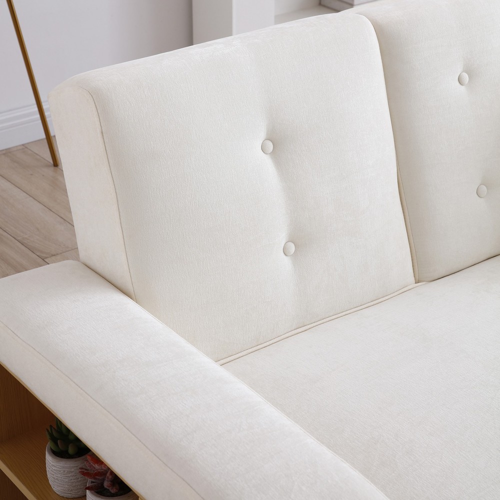 Convertible Sleeper Sofa Couch,Multifunctional Double Folding Sofa Bed,Storage