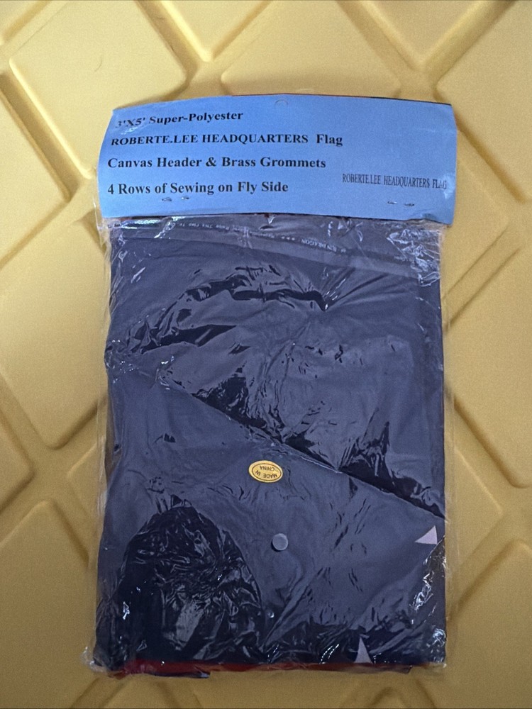 GENERAL ROBERT E LEE HEADQUARTERS FLAG - 3X5 PRINTED POLYESTER - CIVIL WAR