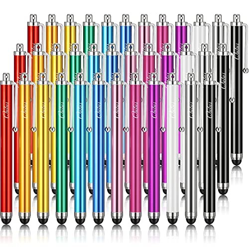 36 Pcs Stylus Pen for Universal Capacitive Touch Screens Devices, Multicolor