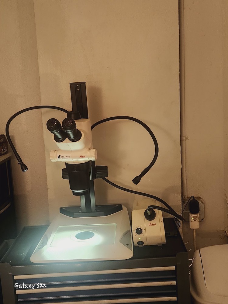 Leica S8AP0 Microscope With Camera Attachment With Firewire Cable Included