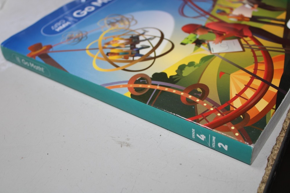 HMH Go Math Grade 4 Volume 2 PB Book UNUSED INSIDE