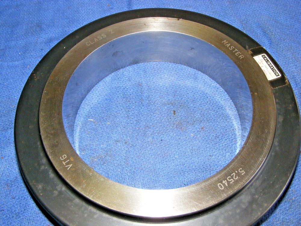 VTG Bore Ring Gage Master 5.2540 Master Class Z (v zz)