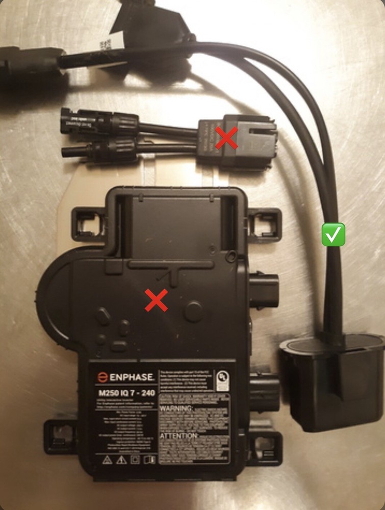 Enphase AC Adaptor Cable 840-00438 240v